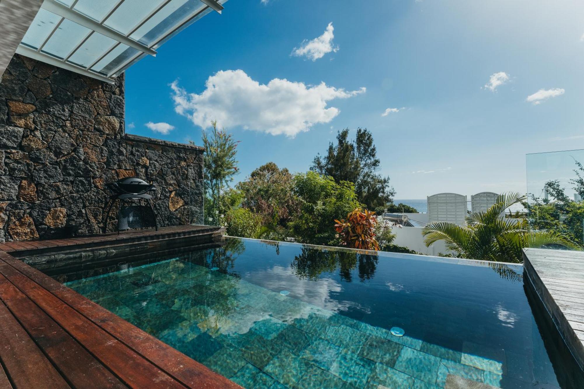 Appartement De Luxe Piscine Et Vue Mer 黑河区 外观 照片