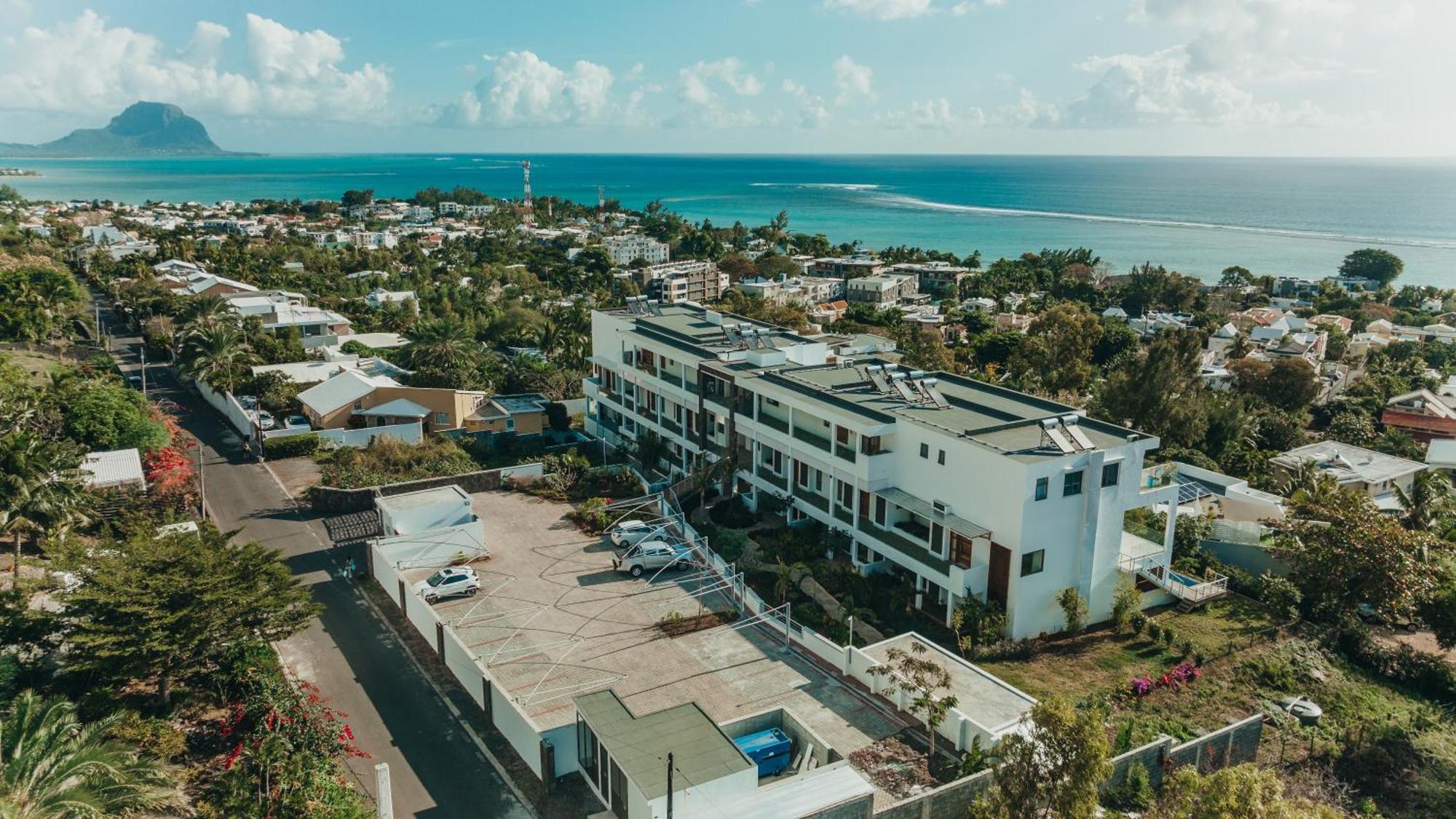 Appartement De Luxe Piscine Et Vue Mer 黑河区 外观 照片