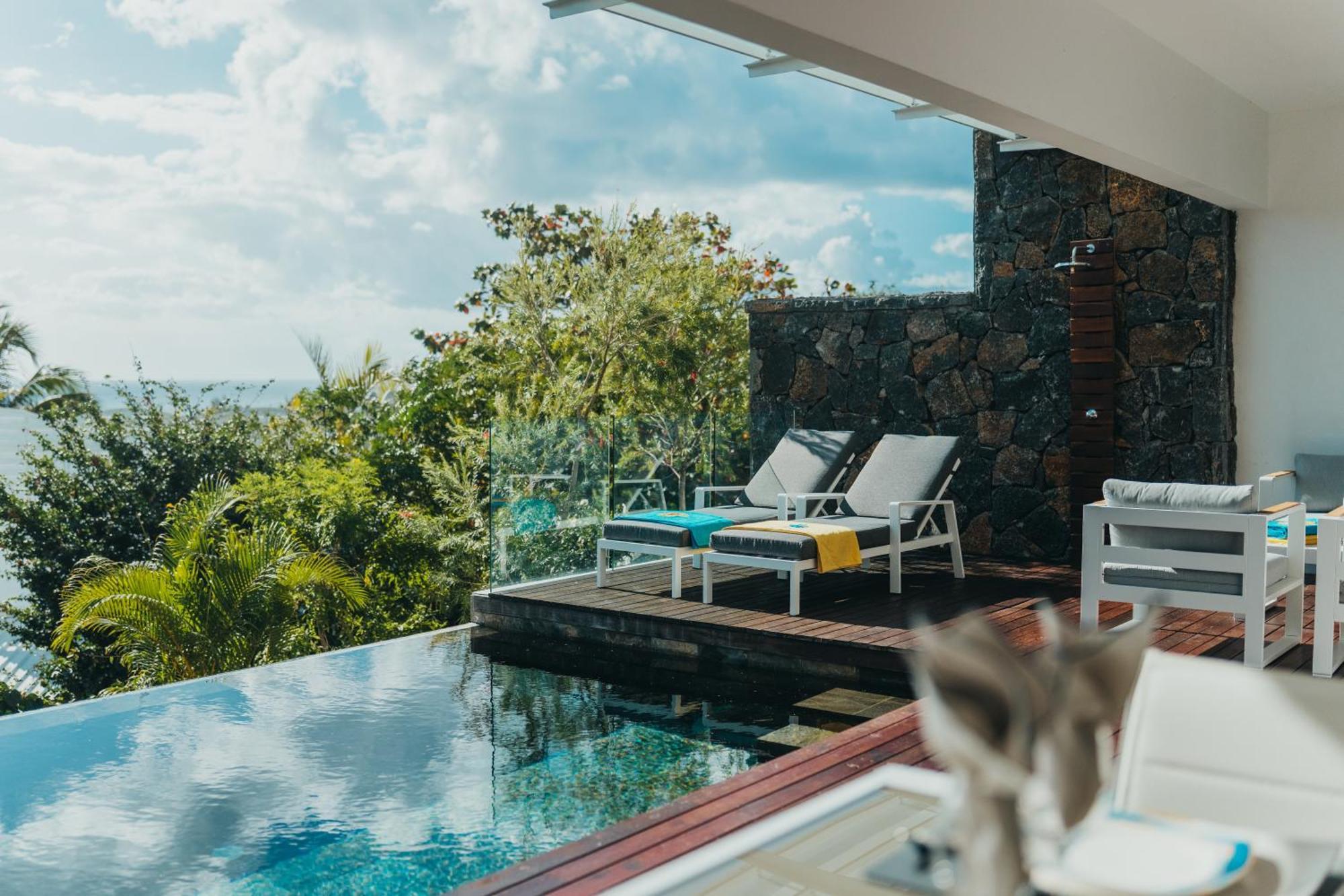 Appartement De Luxe Piscine Et Vue Mer 黑河区 外观 照片