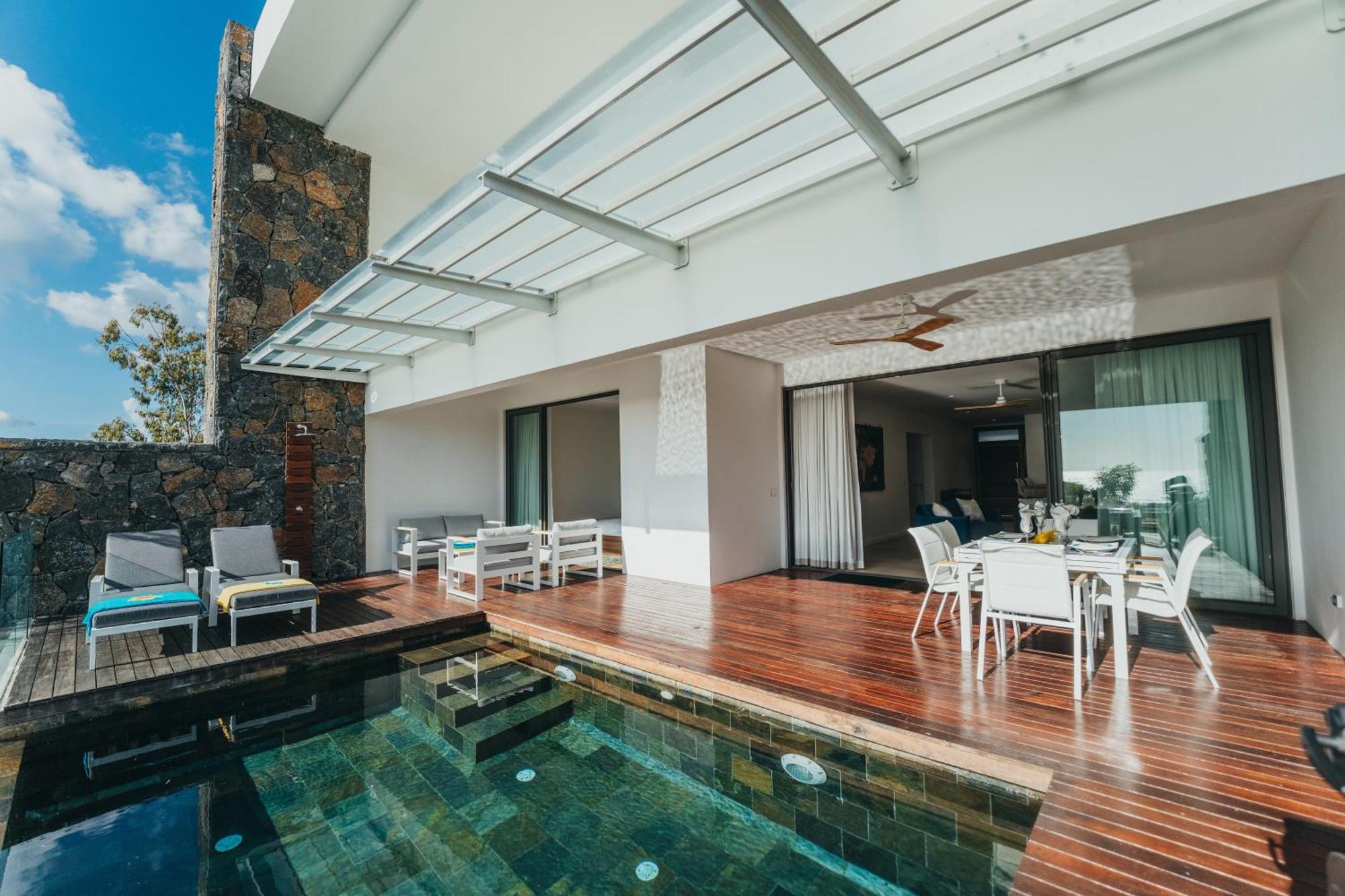 Appartement De Luxe Piscine Et Vue Mer 黑河区 外观 照片