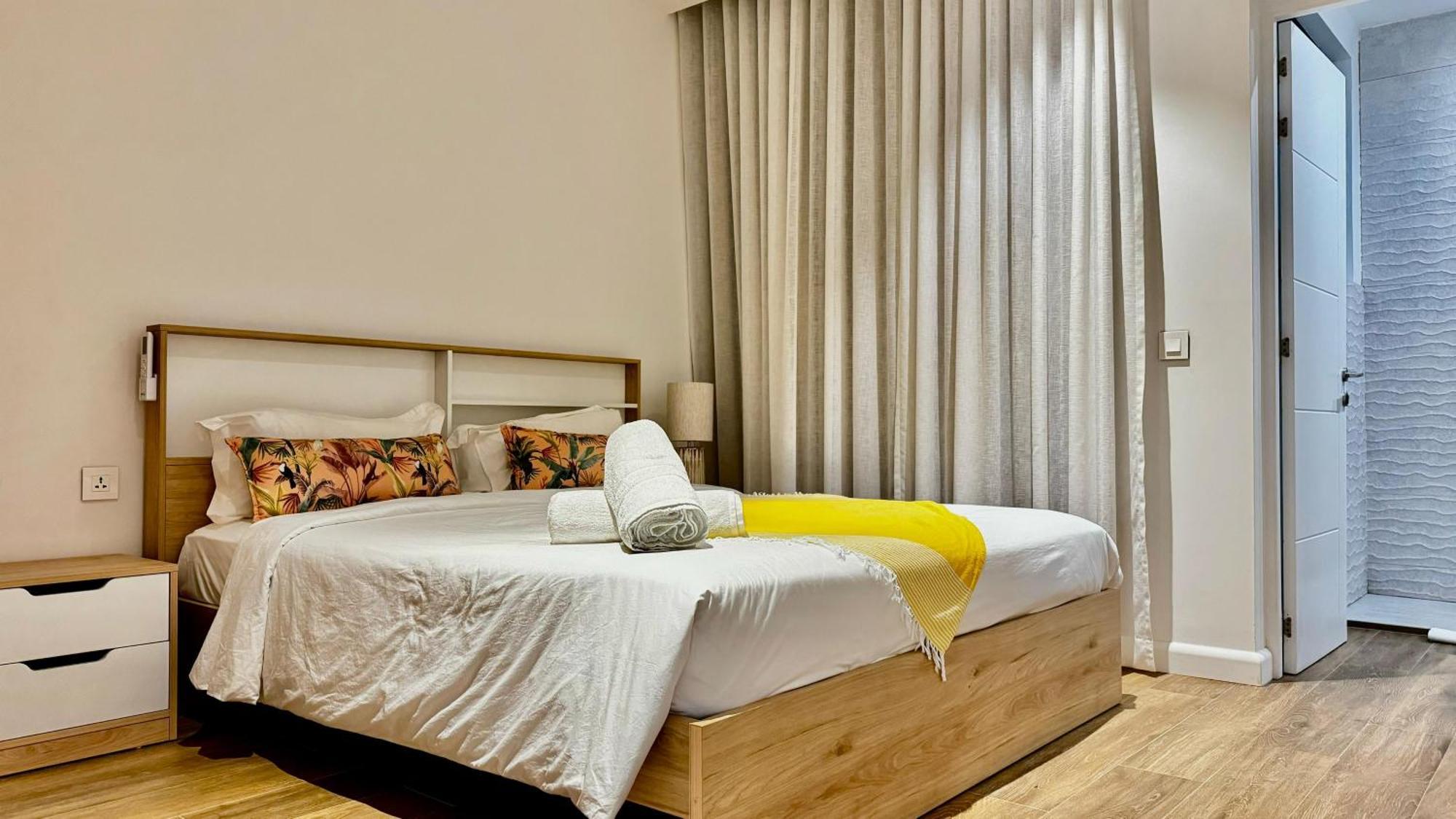 Appartement De Luxe Piscine Et Vue Mer 黑河区 外观 照片